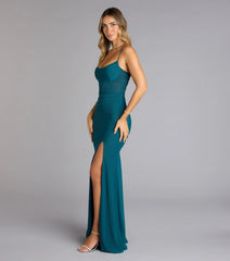 Marabella Mesh Corset Mermaid Formal Dress